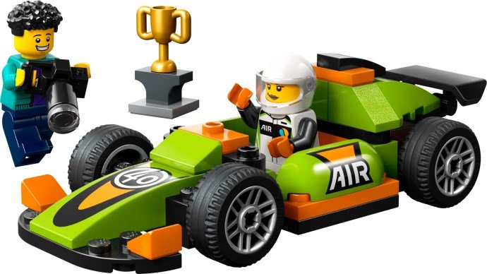 LEGO City 60399 – La Voiture de Course Verte