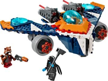 LEGO Marvel 76278 Le Vaisseau spatial de Rocket contre Ronan