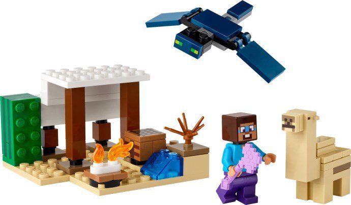 LEGO Minecraft 21251 L’Expedition de Steve dans le desert