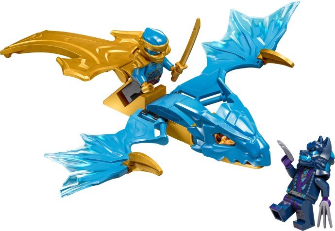LEGO NINJAGO 71802 – L’attaque du dragon rebelle de Nya