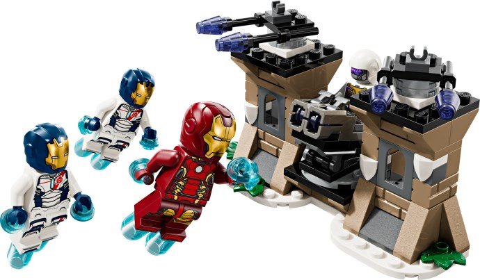 LEGO Marvel 76288 Iron Man et Iron Legion contre un soldat d’Hydra