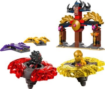 LEGO NINJAGO 71826 – Pack de combat Spinjitzu du dragon