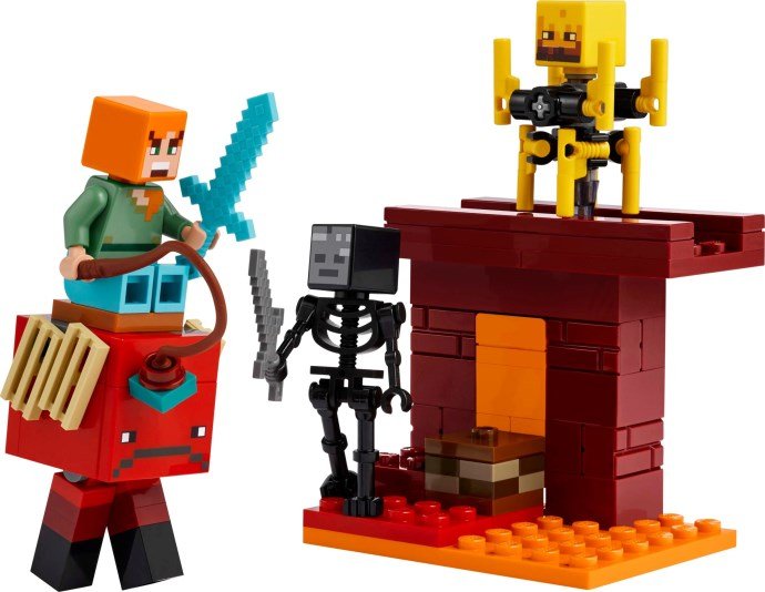 LEGO Minecraft 21266 La Bataille de la Lave du Nether