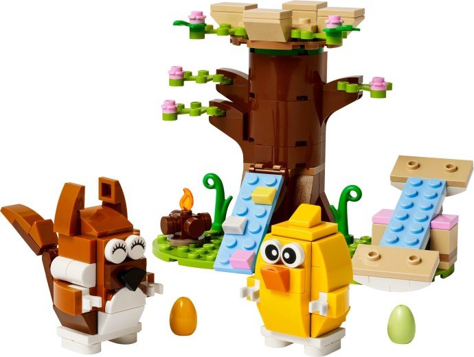 LEGO Iconic 40709 – Le parc des animaux au printemps