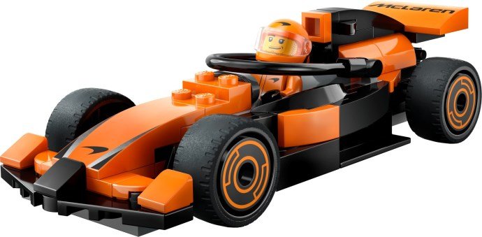 LEGO City 60442 Voiture de course McLaren avec pilote de F1