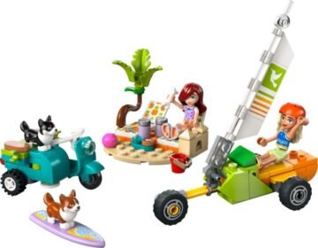 LEGO Friends 42641 – Chiens surfeurs et aventures en scooter