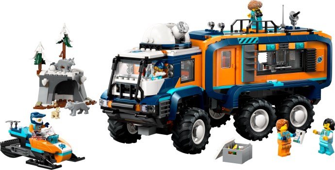 LEGO City 60471 – Le camion scientifique des explorateurs en Arctique