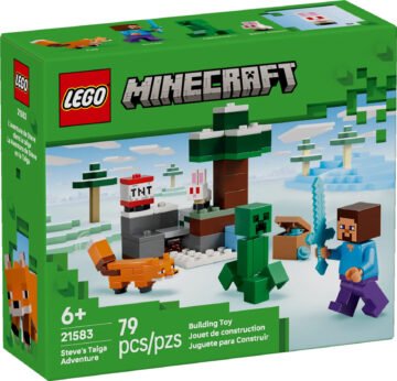 LES Aventures de Steve dans la Taiga – LEGO