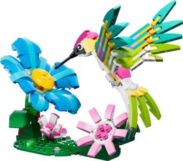 LEGO Creator 3-en-1 31384 Animaux sauvages : le colibri coloré