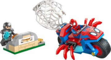 Jeu de Construction – Spidey sur sa Moto Contre Rhino 11206 – LEGO