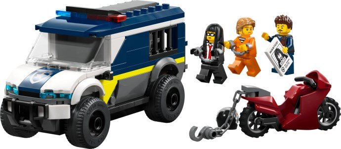 LEGO City 60479 – Le fourgon pénitentiaire