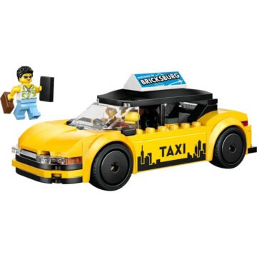 Jeu de Construction – City Le Taxi Jaune 60487 – LEGO