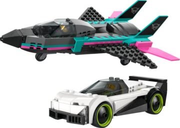 LEGO City 60489 Le Jet contre la Voiture