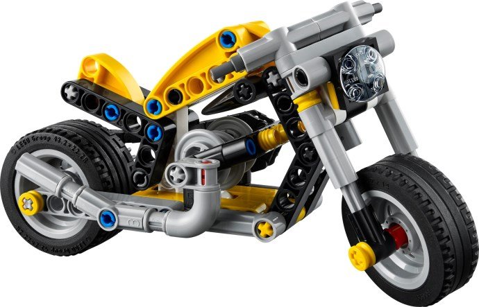 LEGO Technic 42225 – Moto jaune