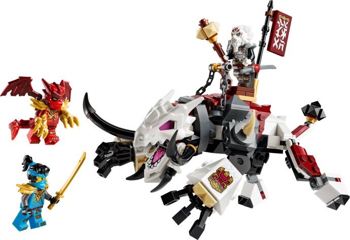 LEGO Ninjago 71863 Zilvar et Grimtak la Bête Draconique