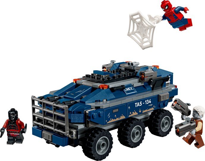 LEGO Marvel 76349 – La Poursuite en Prison Mobile de Spider-Man