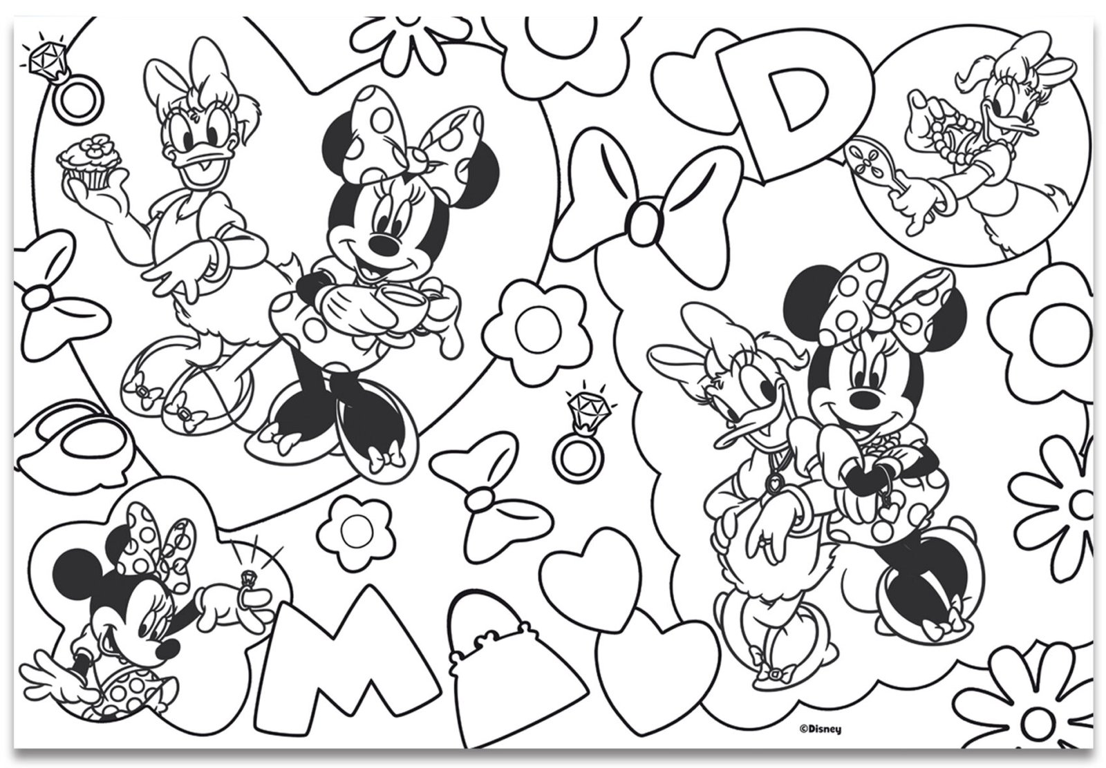 Puzzle Double-Face Minnie Mouse – 60 pièces – Lisciani