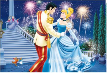 Puzzle Double-Face Géant Cendrillon – 35 pièces – Lisciani