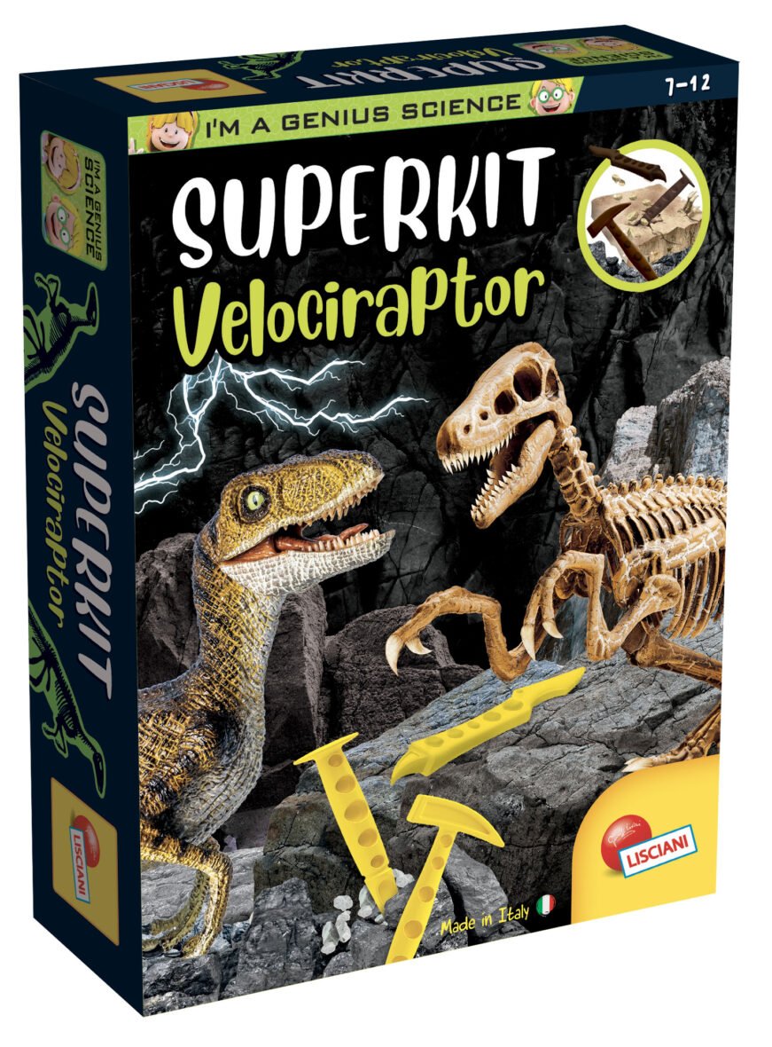 Coffret de Fouille Super Kit Vélociraptor – Lisciani