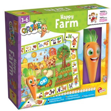 Jeu Éducatif Carotina – La Joyeuse Ferme avec Stylo Parlant – Lisciani