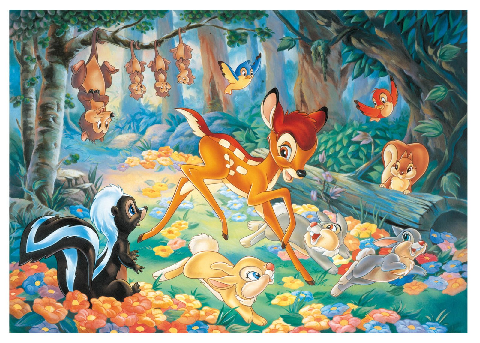 Puzzle Double-Face Bambi – 60 pièces – Lisciani