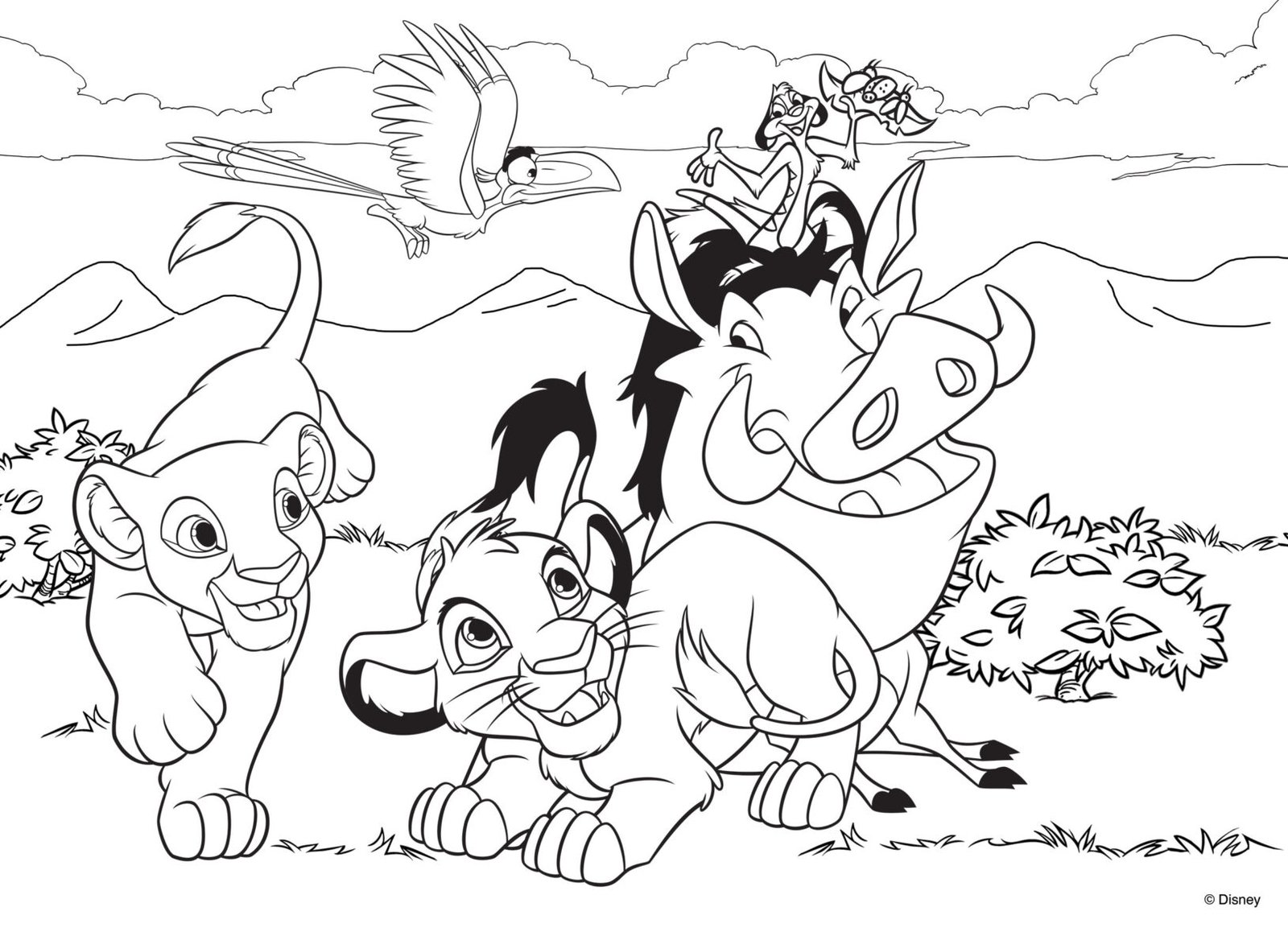 Puzzle Double-Face Géant Le Roi Lion – 24 pièces – Lisciani