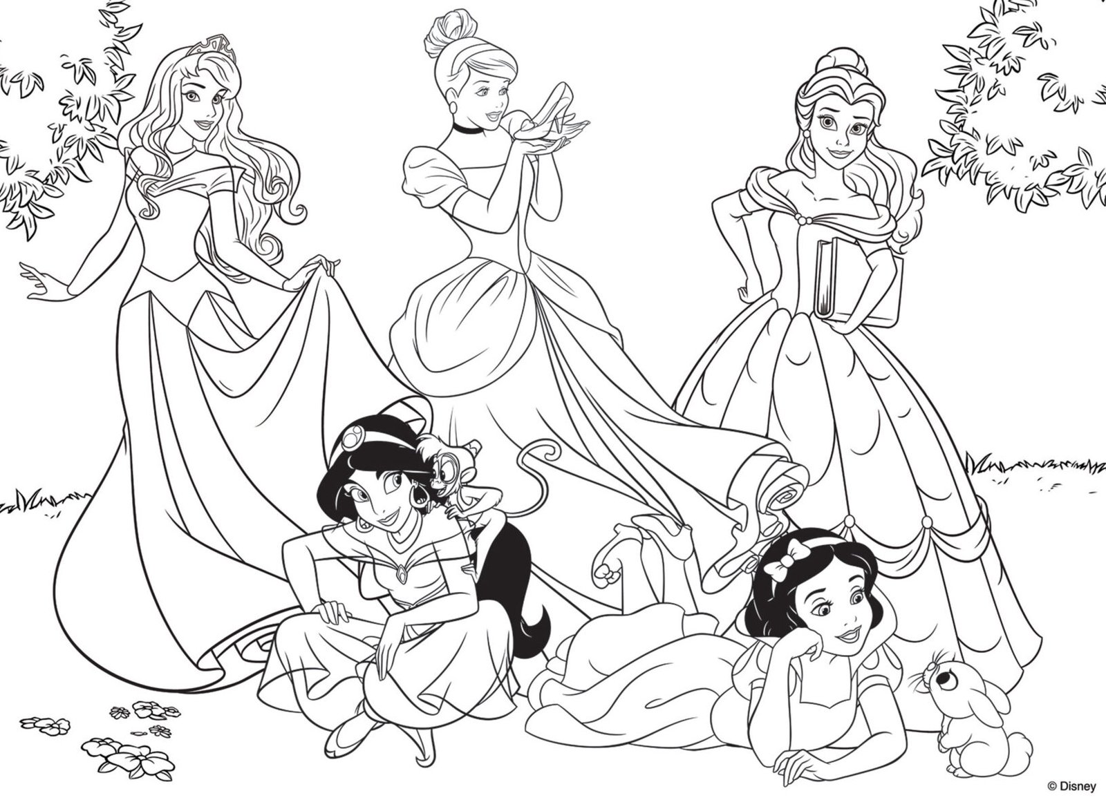 Puzzle Double-Face Disney Princesses – 60 pièces – Lisciani