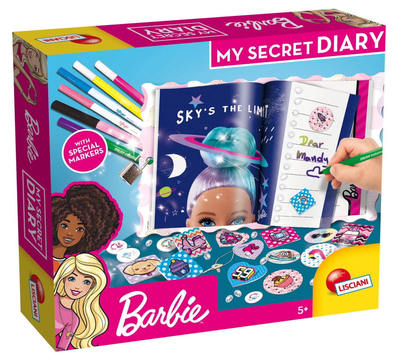 Journal Secret Barbie – Mon Journal Intime – Lisciani