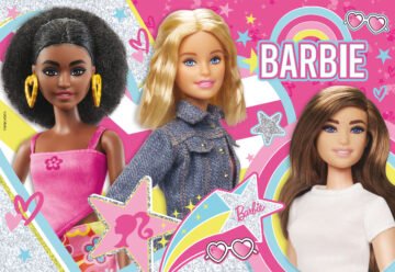 Puzzle Pailleté Barbie – Meilleures Amies – 108 pièces – Lisciani