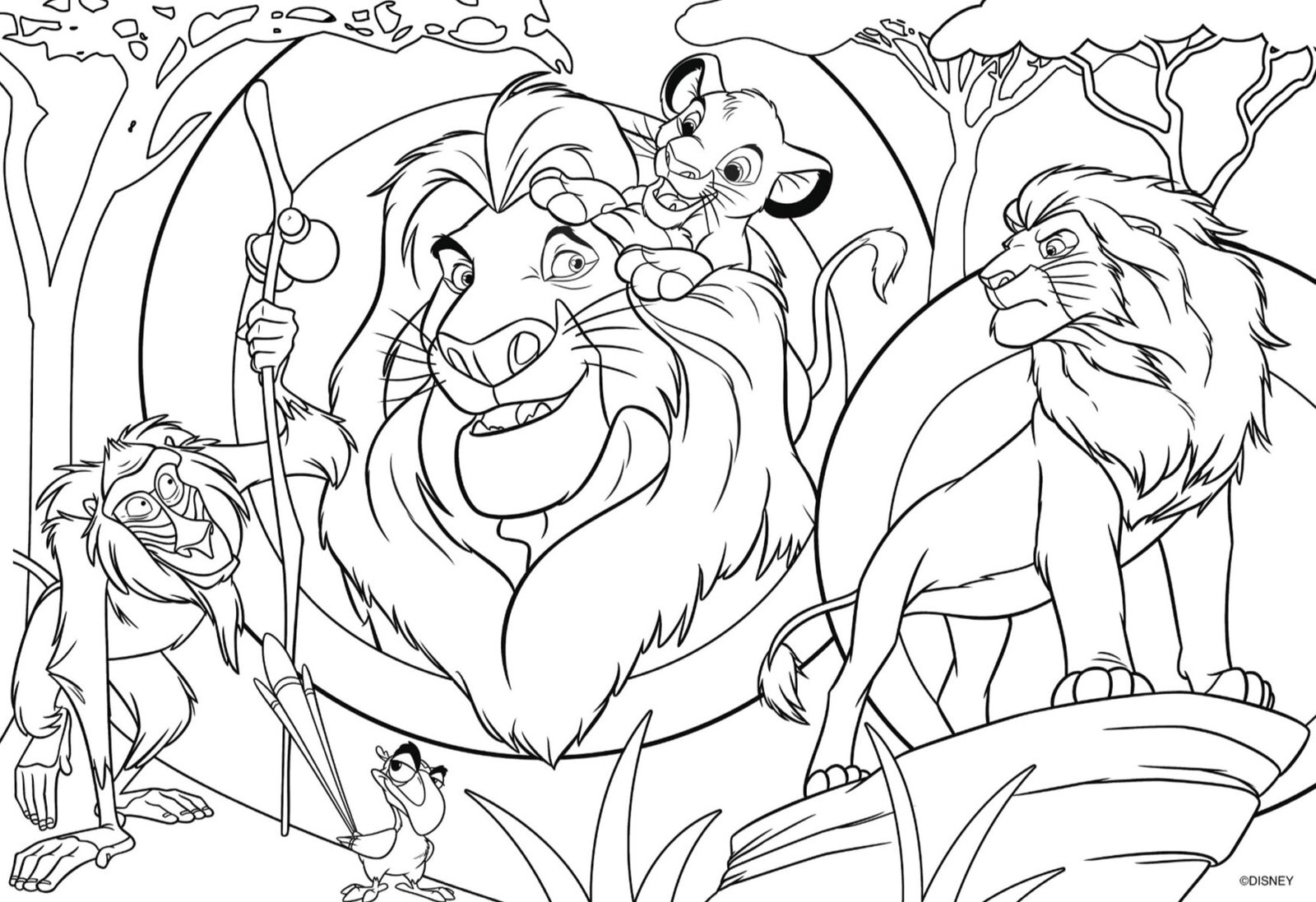 Puzzle Double-Face Le Roi Lion – 24 pièces – Lisciani