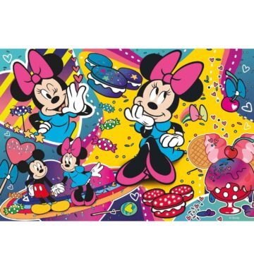 Puzzle Double-Face Minnie Mouse – 250 pièces – Lisciani