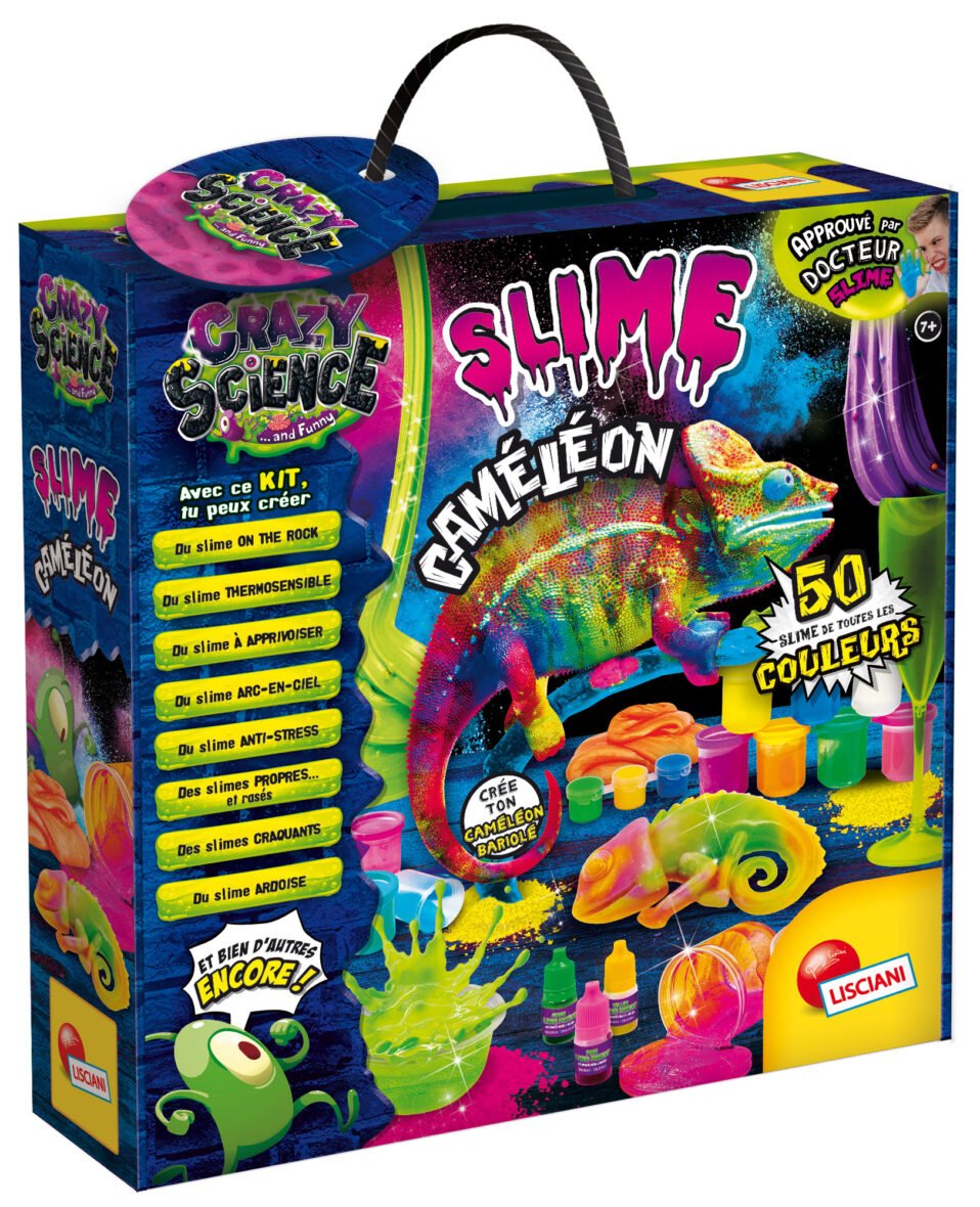 Laboratoire Crazy Science – Slime Caméléon – Lisciani