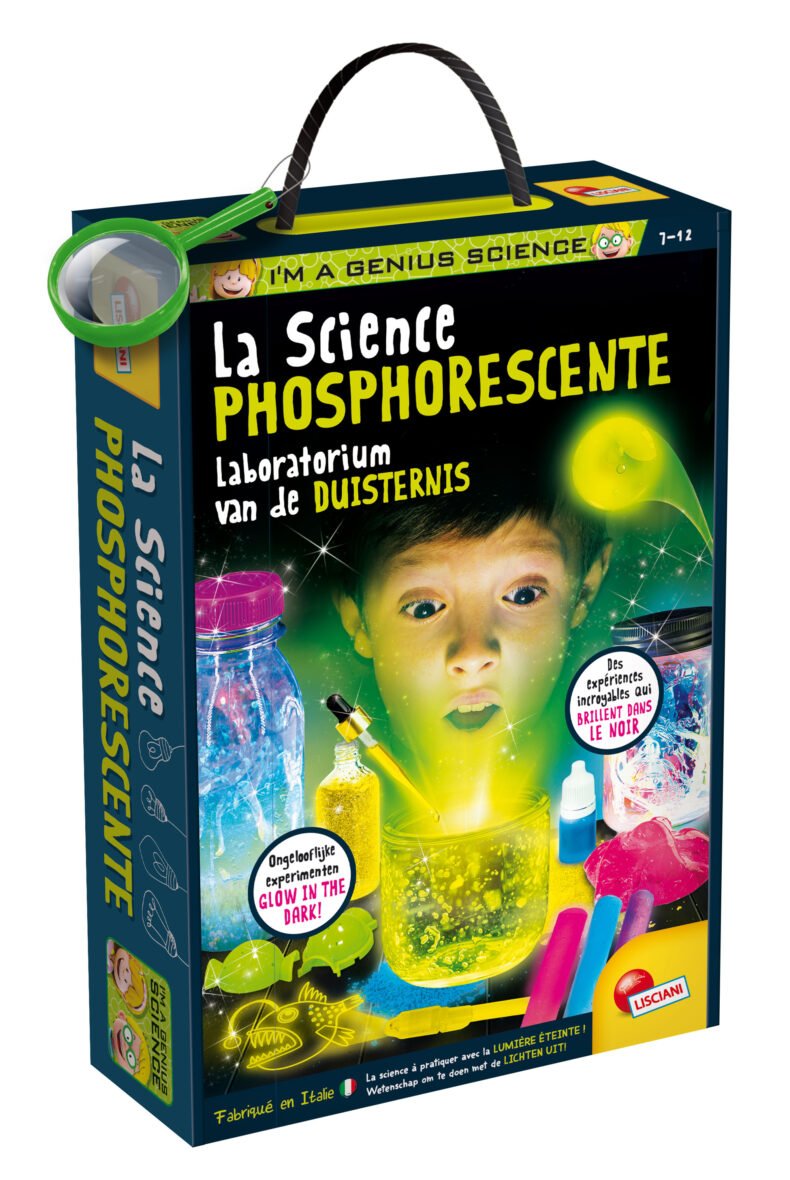 Coffret Scientifique – La Science Phosphorescente – Lisciani
