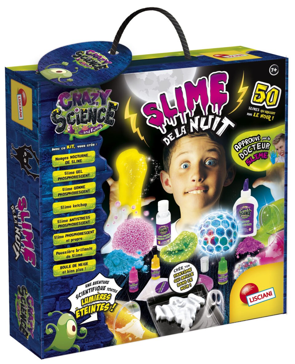 Laboratoire Crazy Science – Slime Phosphorescent – Lisciani