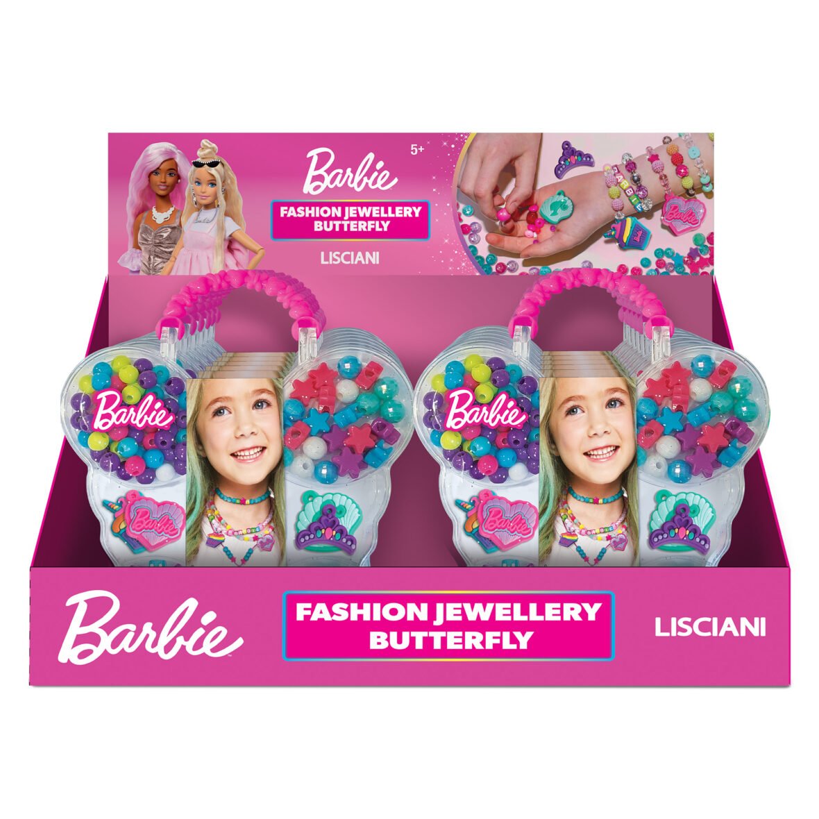 Coffret de Bijoux Barbie – Papillon – Lisciani