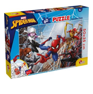 Puzzle Double-Face Spider-Man – 60 pièces – Lisciani
