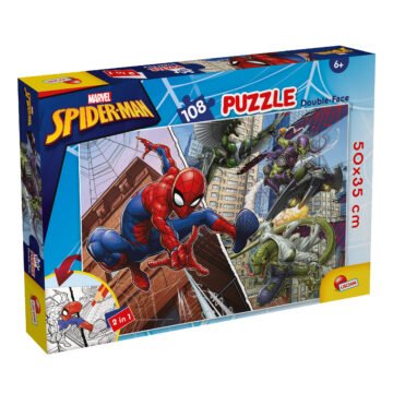 Puzzle Double-Face Spider-Man – 108 pièces – Lisciani