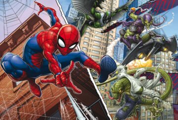 Puzzle Double-Face Spider-Man – 108 pièces – Lisciani