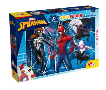 Puzzle Double-Face Géant Spider-Man – 60 pièces – Lisciani