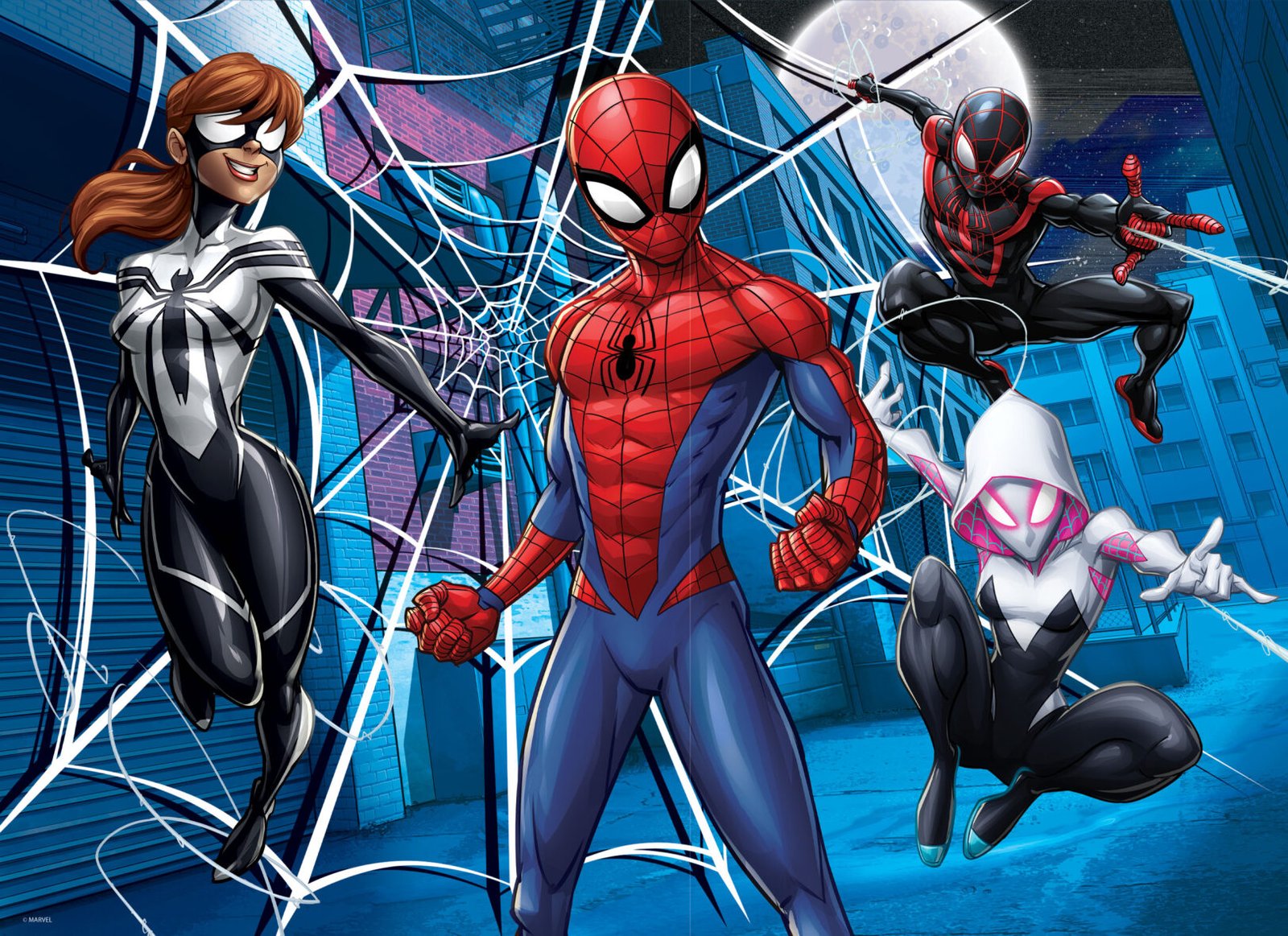 Puzzle Double-Face Géant Spider-Man – 60 pièces – Lisciani