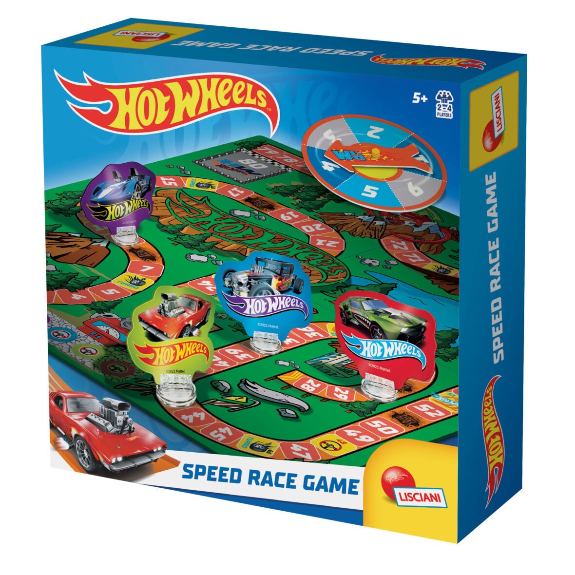Jeu de l’Oie Hot Wheels – Course de Vitesse – Lisciani