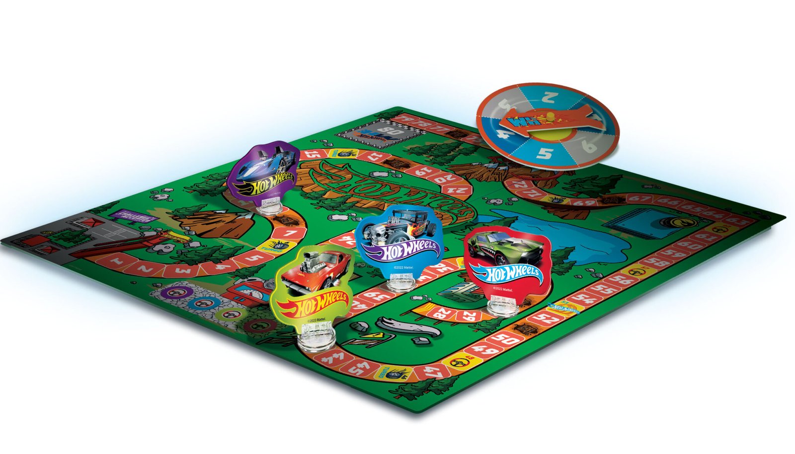 Jeu de l’Oie Hot Wheels – Course de Vitesse – Lisciani