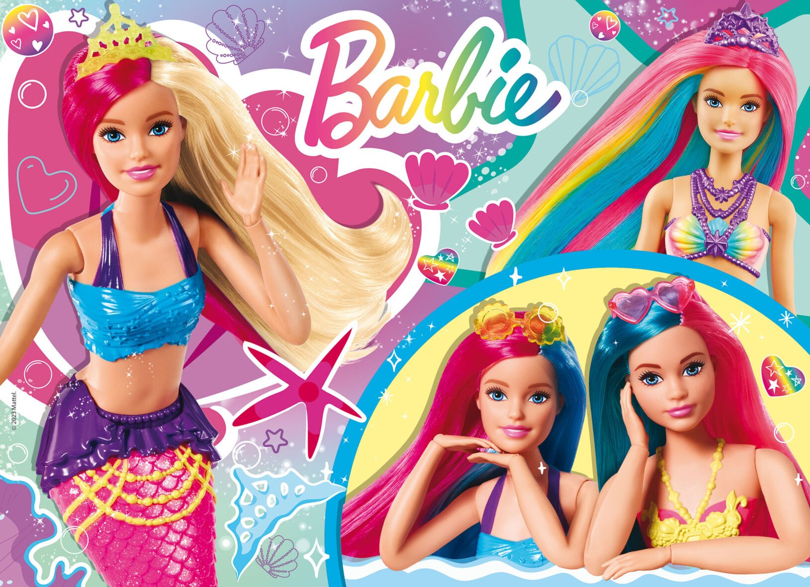 Puzzle Barbie – Instants Magiques – 48 pièces – Format Compact – Lisciani