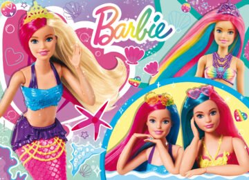 Puzzle Barbie – Instants Magiques – 48 pièces – Format Compact – Lisciani