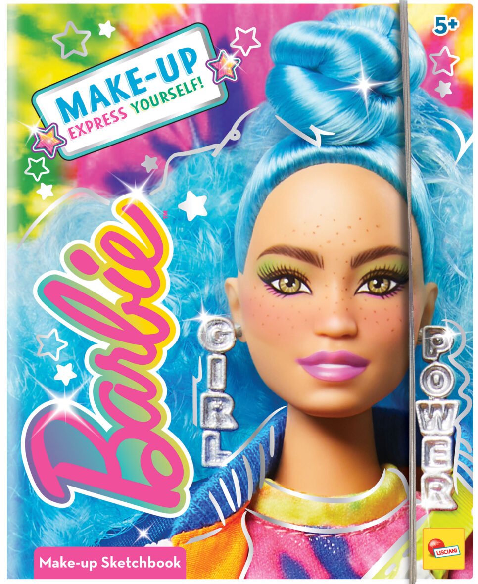 Carnet Créatif Barbie – Créez des Maquillages – Lisciani