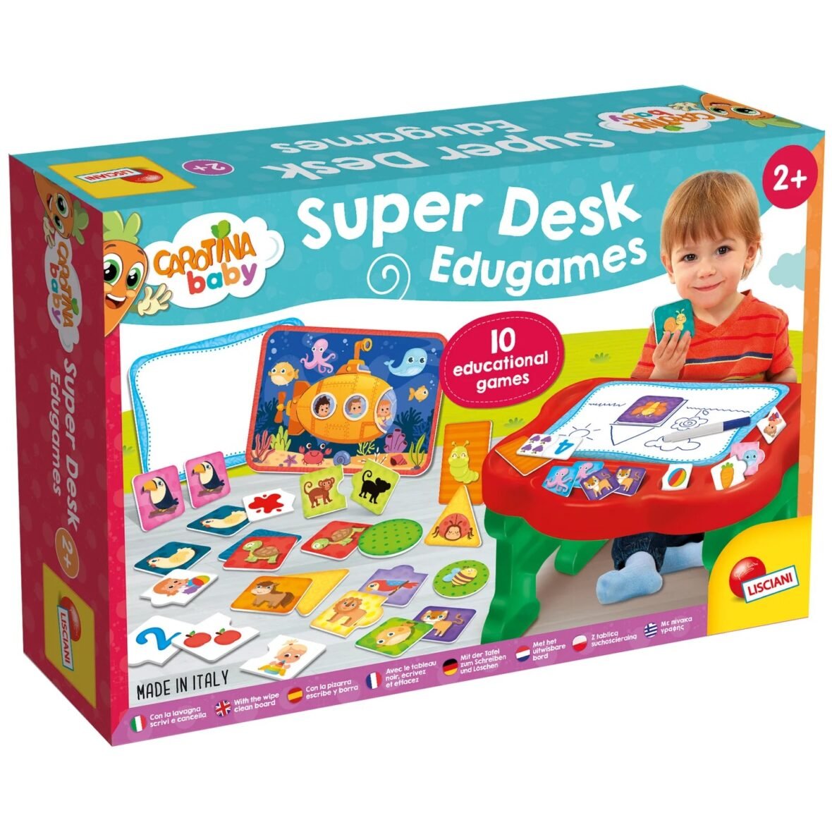 Bureau d’Activités Carotina Baby – Super Desk – Lisciani