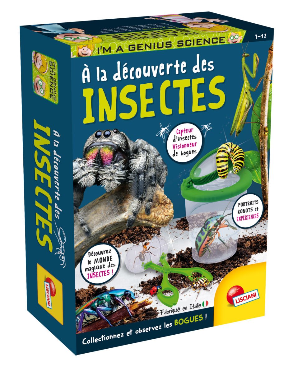 Coffret Pocket Science – Découverte des Insectes – Lisciani