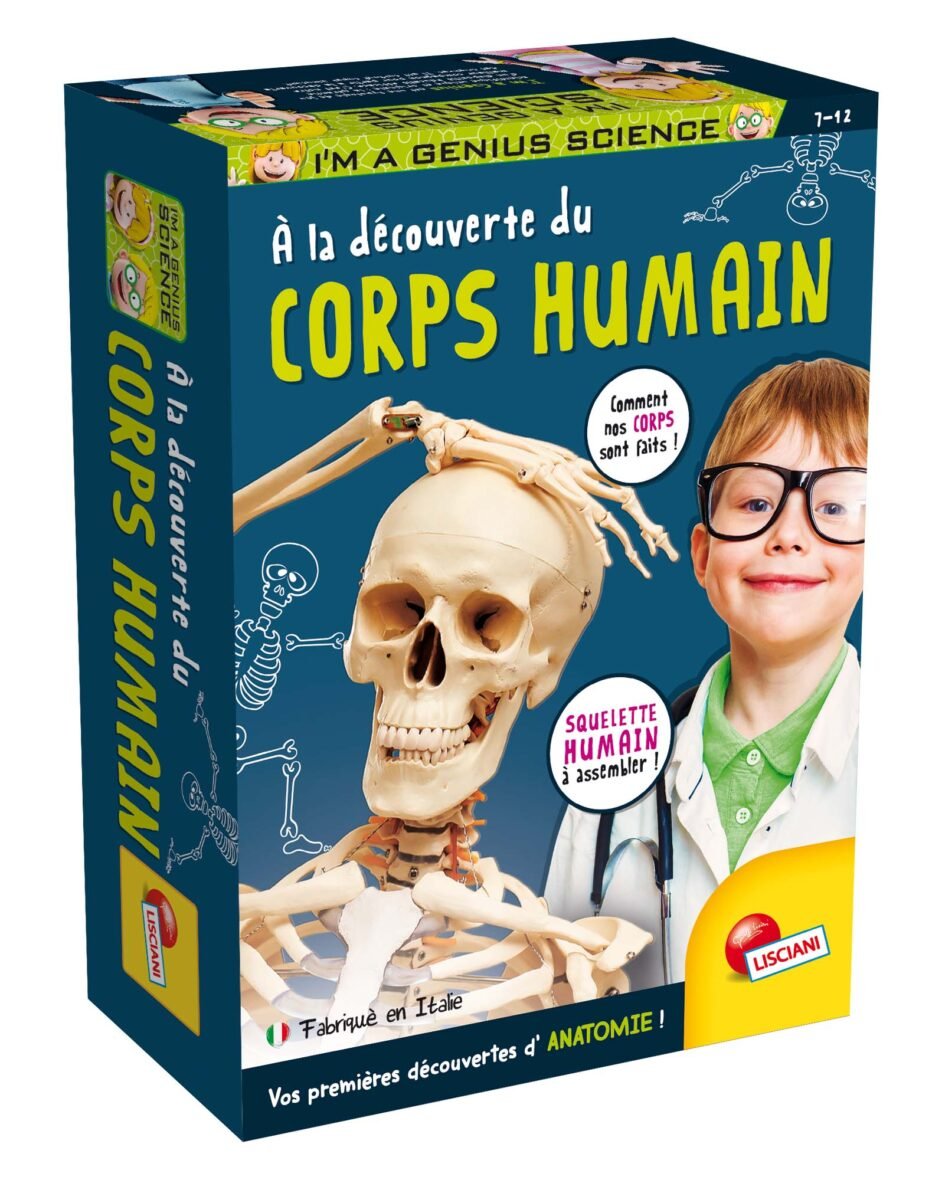 Coffret Pocket Science – Découverte du Corps Humain – Lisciani