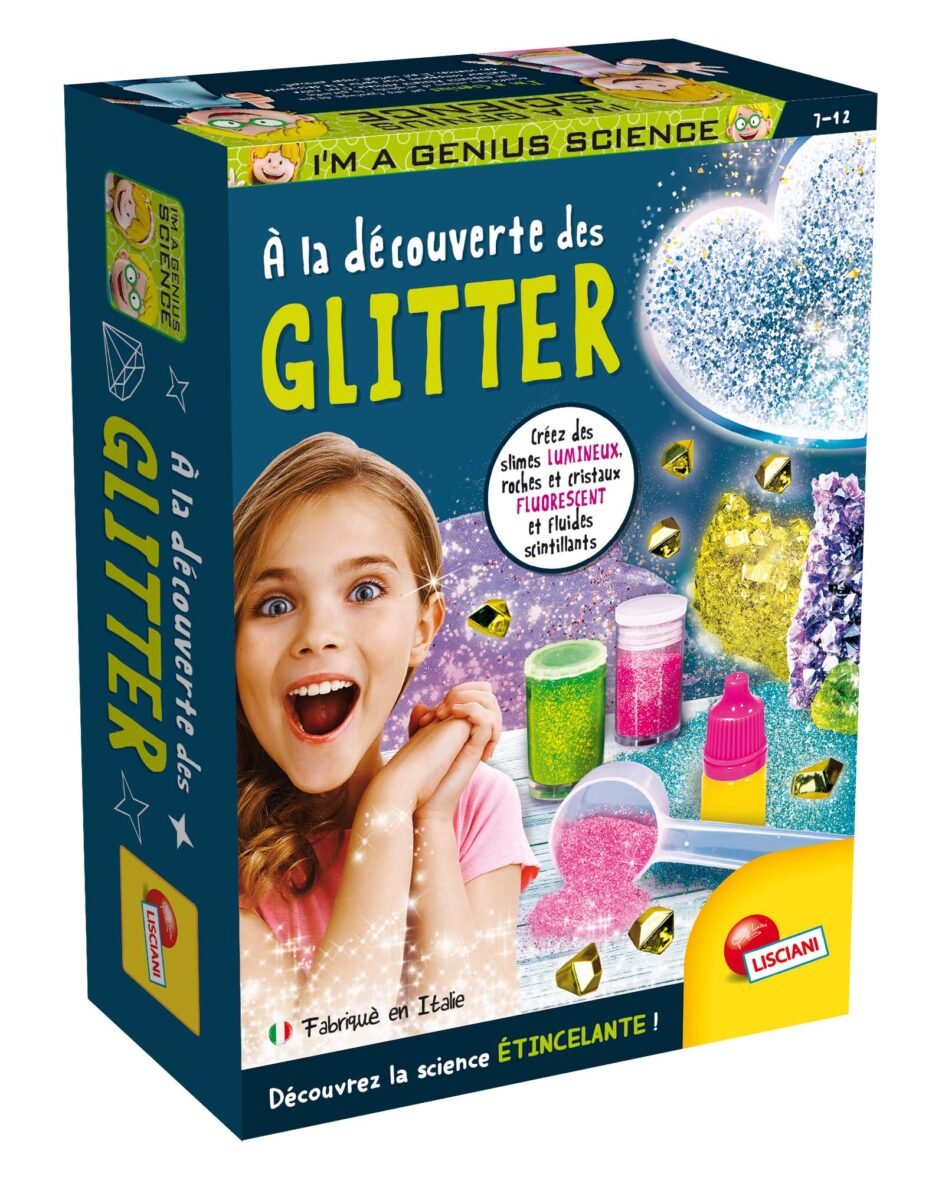 Coffret Pocket Science – Expériences avec les Paillettes – Lisciani