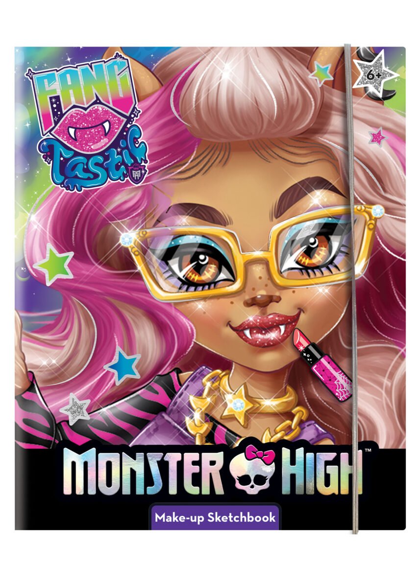 Carnet de Dessin Monster High – Maquillages Fantastiques – Lisciani